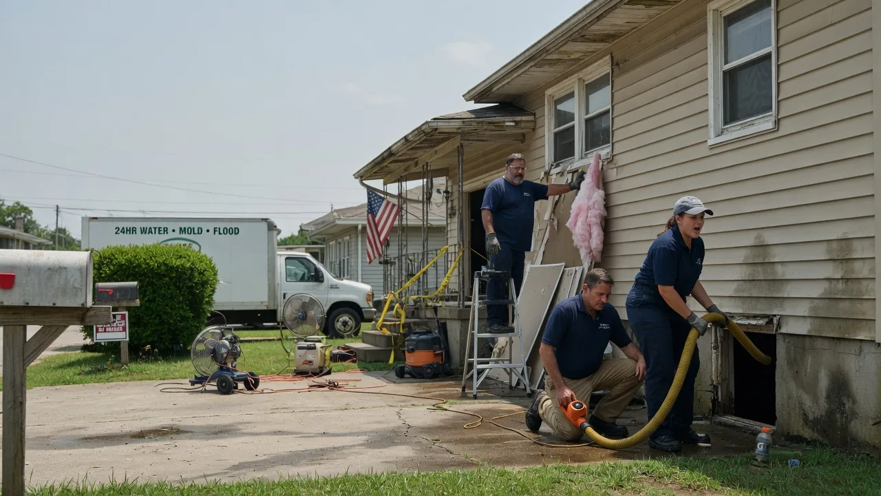 Water Damage Repair in Logan, IL near me